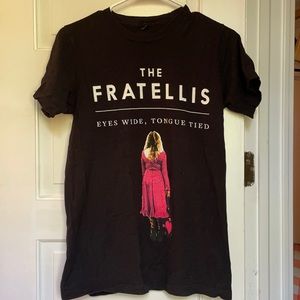 The Fratellis 2015 Eyes Wide, Tongue Tied Tour Concert T-Shirt
